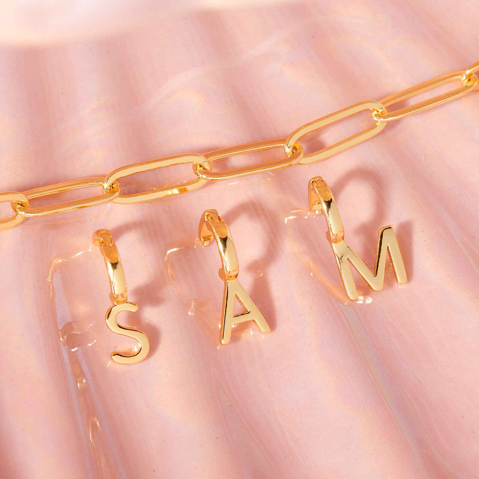 Harper Statement Paperclip Chain Necklace - Image 9