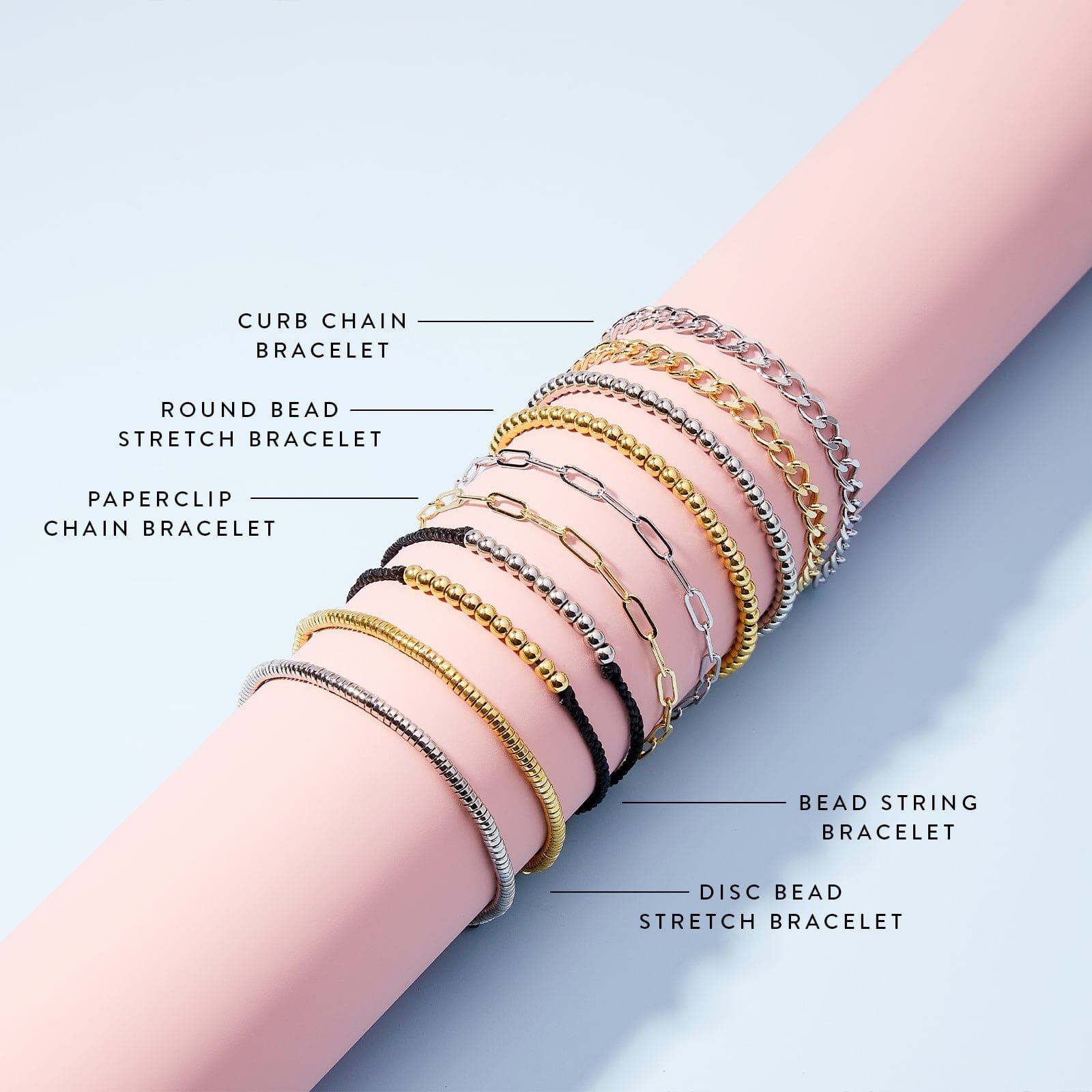 Harper Paperclip Chain Bracelet - Image 7